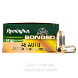 remington golden saber 45